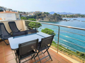 Apartamento con vistas al mar, se admiten mascotas y aparcamiento en Llançà - ES-170-15
